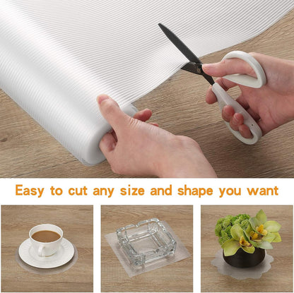 Ribbed Pattern Clear Multi-Purpose Liner
